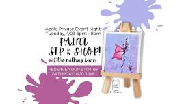 Paint, Sip + Shop at MB Home