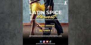 Latin Spice Harvest - 3rd Class October Dance Group Session