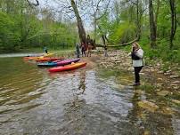 Let's Paddle the Blue river!