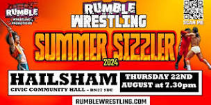 RUMBLE WRESTLING'S SUMMER SIZZLER IN HAILSHAM