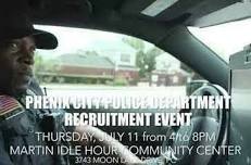 Phenix City Police Department Recruitment Event