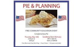 Free Pie and Planning Event