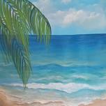 Beach RnR Acrylic Painting Workshop with Melissa (call 828 538 0377 or message to reserve seats)