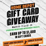 Grand Z Casino | March Home Depot Giveaway