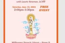 Buddhist story time, coloring and sound healing with Laurie Reisman, LCSW