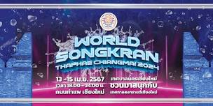 World Songkran Thaphae Chiang Mai 2024