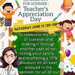 Teacher's Appreciation Day - School's Out for Summer