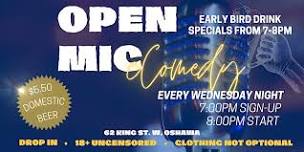 Wednesday Open Mic Comedy