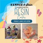 Friday June 14th- Resin Coasters Workshop 6pm