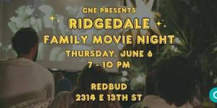 Ridgedale Family Movie Night