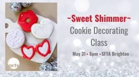 Sweet Shimmer Cookie Decorating