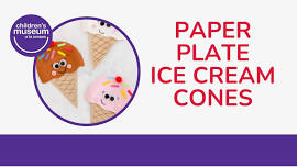 Paper Plate Ice Cream Cone Craft