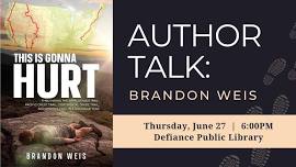 Author Talk: Brandon Weis