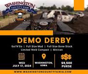 Washington County Fair  |  Demo Derby