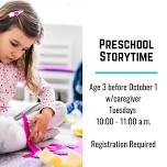 Preschool Storyhour