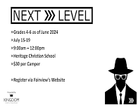 Next Level Camp 2024 — Fairview Baptist Church