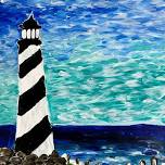 Beach Finger Painting - Sip & Paint Canvas Class