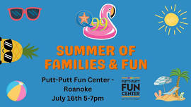 Q99's Summer Of Families & Fun with Putt-Putt Fun Center in Roanoke