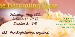 Cake Decorating Class