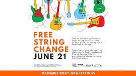 Free Restring Day at Mom and Dad's Music / June 21