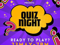 *Free Entry. Quiz @Stage Six 6 Ferndale every Thursday.