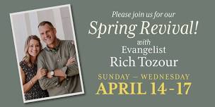 2024 Heritage Baptist Church Spring Revival