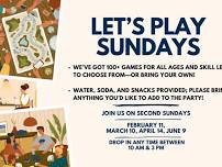 Let's Play Sunday at Network'd Coworking