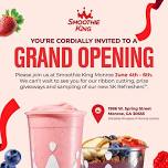 You're invited to the Grand Opening at Smoothie King, Monroe GA