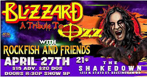 Blizzard - A tribute to Ozz with Rockfish and Friends