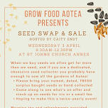 Seed Sale & Swap with Grow Food Aotea