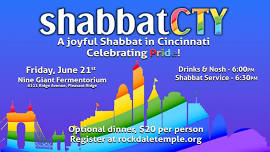 shabbatCTY celebrating Pride!