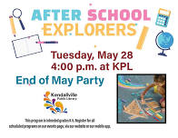 After School Explorers - End of May Party