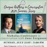 Quogue Authors in Conversation Summer Series: Nicholas Confessore in Conversation with Jane Ferguson