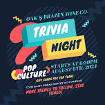 Trivia Night at The Winery! (Pop Culture)