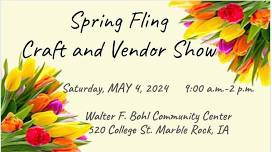 Spring Fling Craft and Vendor Show