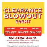 CLEARANCE BLOWOUT Event!