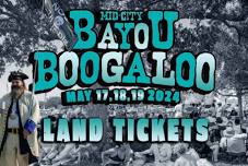 2024 Mid-City Bayou Boogaloo Land Weekend Passes