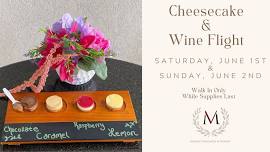 Countdown to Summer Cheesecake & Wine Pairing