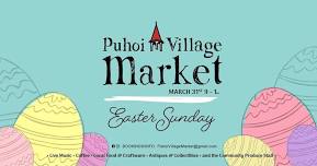 PUHOI VILLAGE MARKET - EASTER SUNDAY