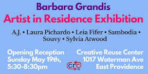 Creative Reuse Center Artist in Residence Exhibition! 