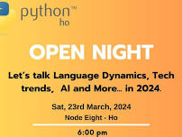 Open night: Talks, Tech Trends, and AI