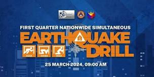 1st Quarter Nationwide Simultaneous Earthquake Drill