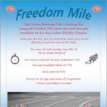 Inaugural Freedom Mile Race