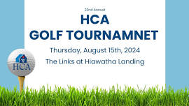 22ND annual HCA Golf Tournament