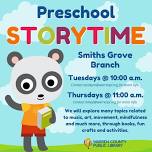 Preschool Storytime @ Smiths Grove