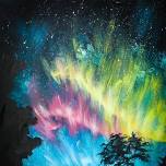 Paint Nite: Lone Aurora Tree