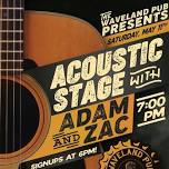 Acoustic State with Adam and Zac