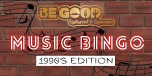 Be Good Music Bingo - 1990's Edition