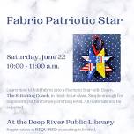 Patriotic Fabric Star