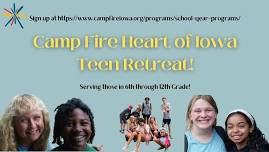 Camp Fire Teen Retreat